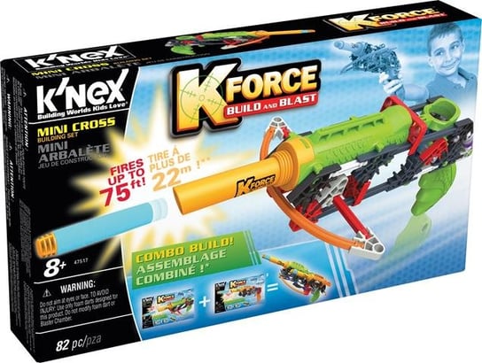 K'nex, klocki konstrukcyjne K-Force Build & Blast, zestaw K'Nex
