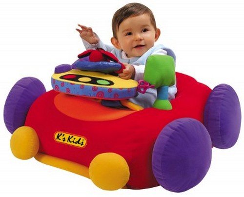 K's Kids, siedzisko interaktywne Samochód Jumbo Go Go Go K's Kids