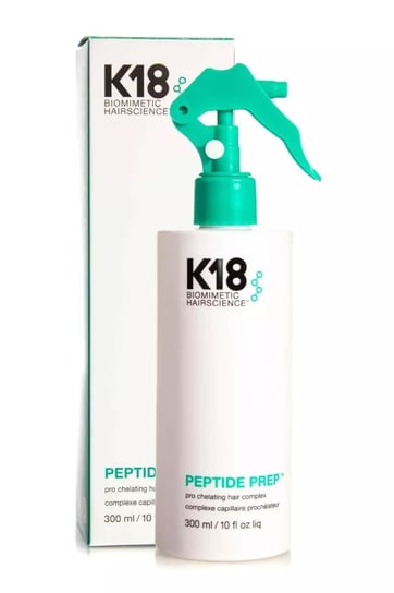 K18 Peptide Prep Pro Chelating Hair Complex, Kuracja Oczyszczająca i Usuwająca Ciężkie Metale z Włosów, 300ml K18