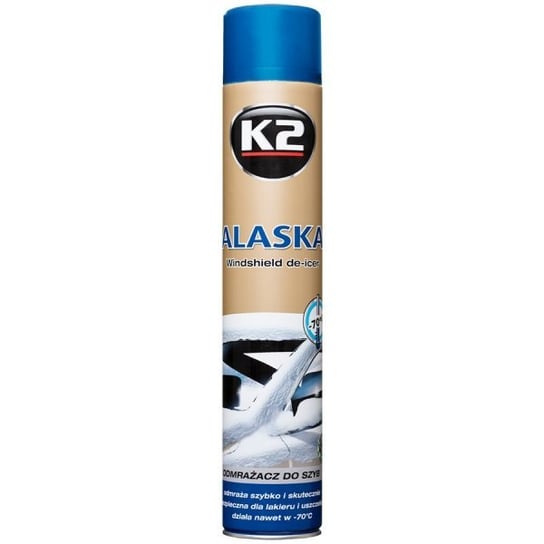 K2 Alaska Spray 750ml: Odmrażacz do szyb K2