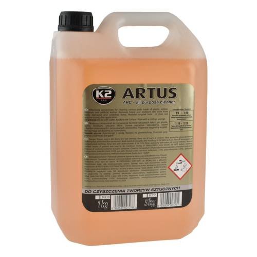 K2 Artus płyn koncentrat do czyszczenia tworzyw sztucznych 5kg K2