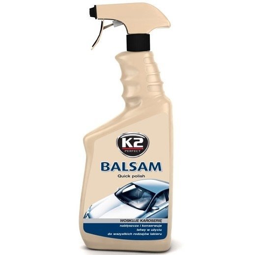 K2 Balsam 700ml: Wosk w płynie do nabłyszczania i konserwacji karoserii K2