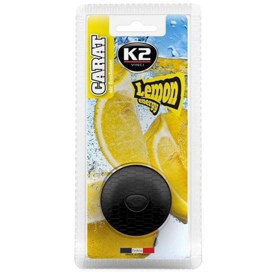 K2 CARAT Lemon energy 2.7ml: Odświeżacz z membranowym wkładem K2