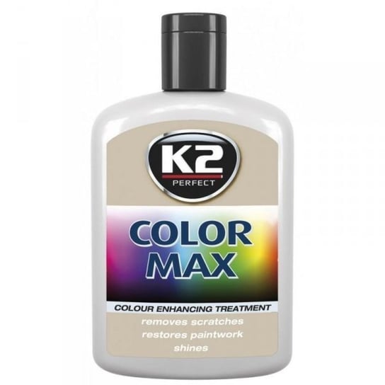 K2 Color Max biały 200ml: Koloryzujący wosk nabłyszczający K2