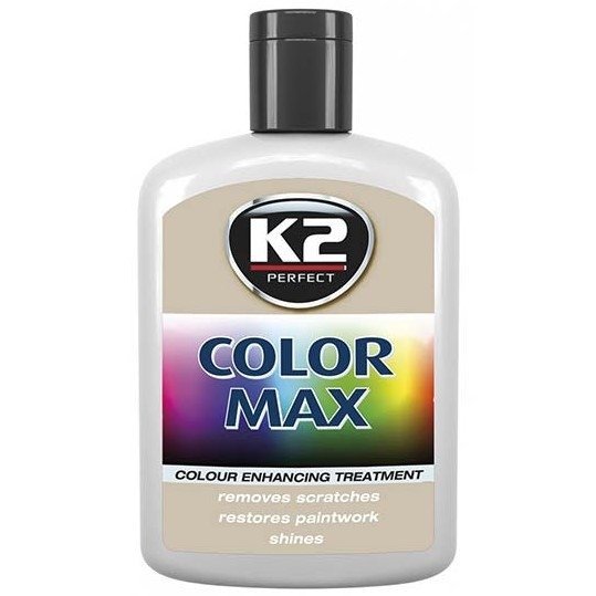K2 Color Max srebrny 200ml: Koloryzujący wosk nabłyszczający K2