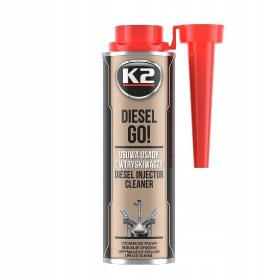 K2 Diesel Go Redukuje Spalanie Czyści Wtryski K2