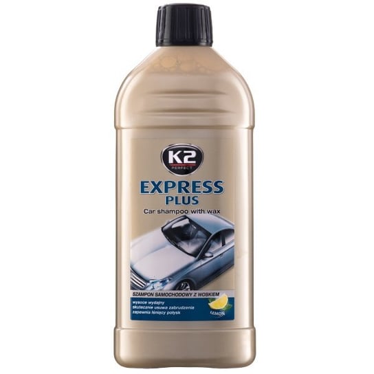 K2 Express Plus 500ml: Szampon samochodowy z woskiem K2
