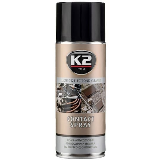 K2 Kontakt Spray 400ml: Czyści i odtłuszcza części elektryczne K2