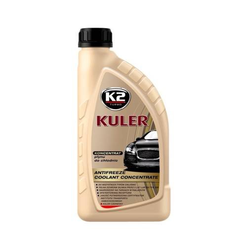 K2 Kuler koncentrat płynu do chłodnic samochodowych Czerwony 1L K2
