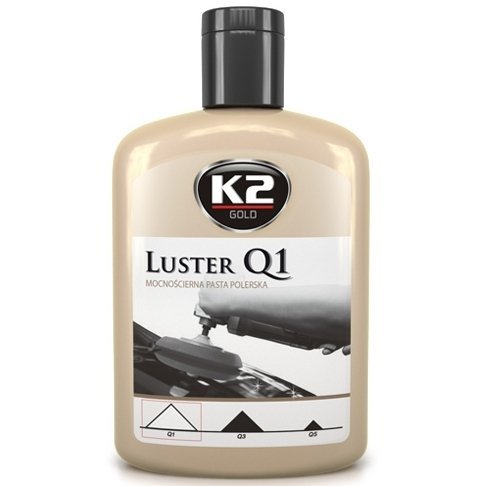 K2 Luster Q1 biały 200g: Mocnościerna pasta polerska K2