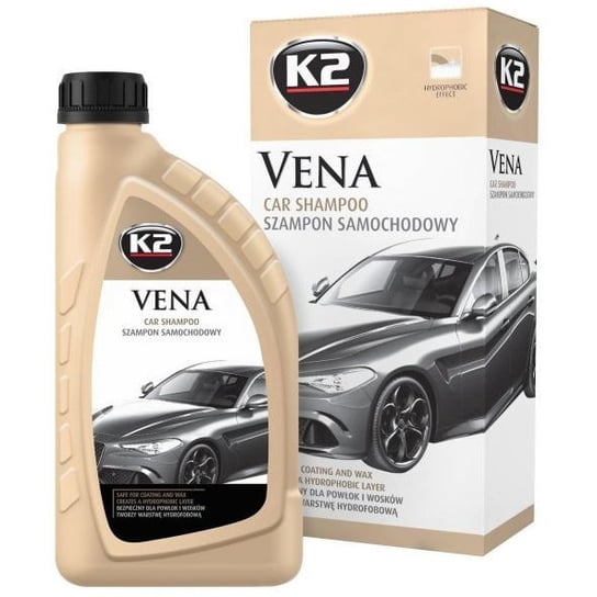 K2 VENA 1L: Hydrofobowy szampon samochodowy K2