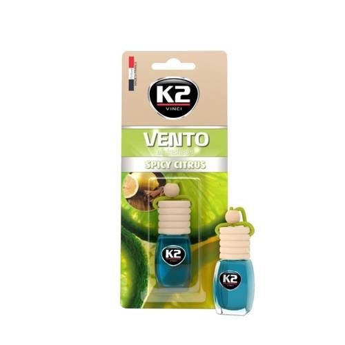 K2 Vento zapach samochodowy buteleczka 8ml Spicy Citrus K2