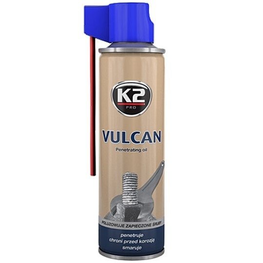 K2 Vulcan 250ml: Odrdzewiacz do odkręcania śrub K2