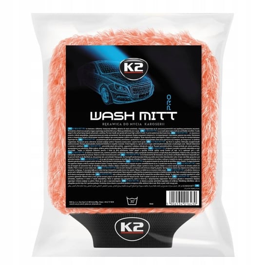 K2 Wash Mitt Rękawica Z Mikrofibrą Do Mycia Auta K2