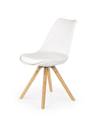 K201 Krzesło Białe (1P=4Szt) Halmar