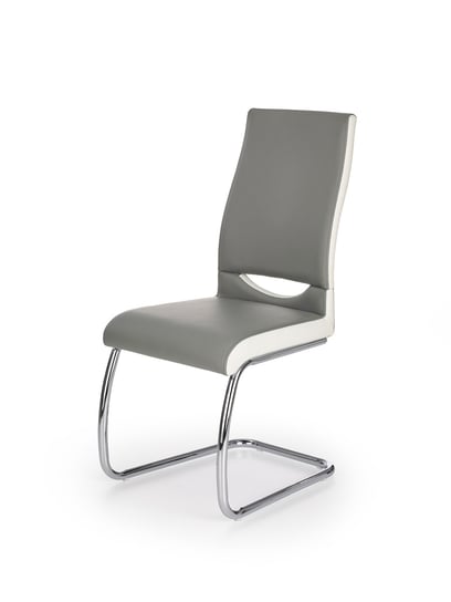 K259 Krzesło Popiel / Biały (2P=4Szt) Halmar