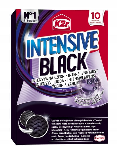 K2R Chusteczki do prania Intensywna czerń 10szt Henkel