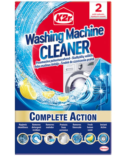 K2R Środek do czyszczenia pralek 3w1 odświeża 2szt Henkel