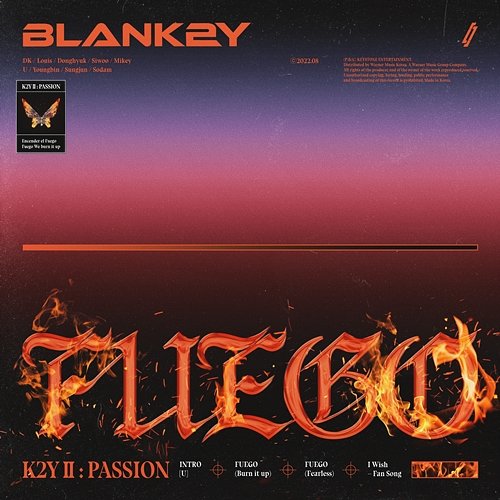 K2Y II: PASSION [FUEGO] BLANK2Y