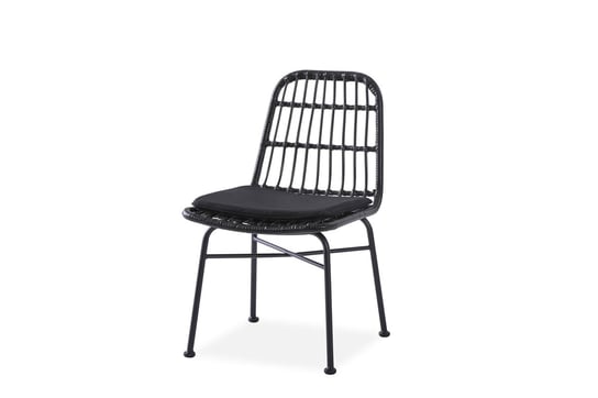 K401 Krzesło Czarny / Popielaty (1P=4Szt) Halmar