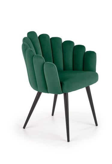K410 Krzesło C. Zielony Velvet (1P=1Szt) Halmar