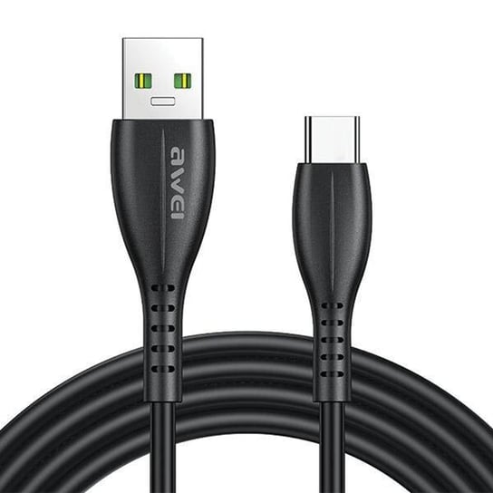 Kabel 2.4A 1m USB - USB-C AWEI CL-115T czarny Inna marka