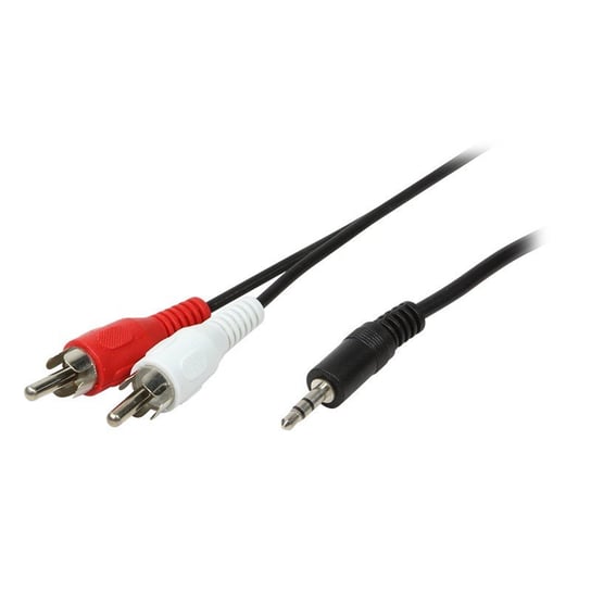 Kabel 3.5 mm miniJack - 2 x RCA LOGILINK CA1043, 5 m LogiLink