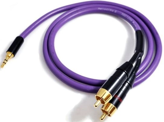 Kabel 3.5 mm miniJack - 2 x RCA MELODIKA MDMJ2R200, 20 m Melodika