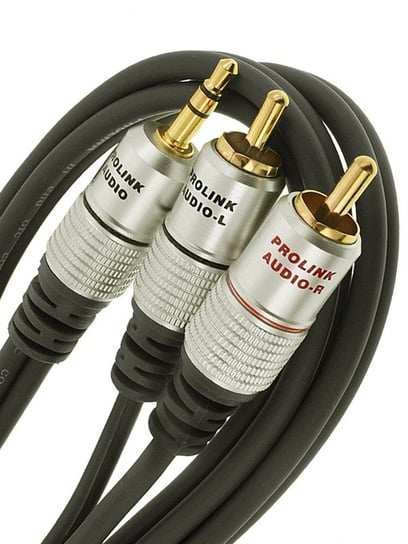 Kabel 3.5 mm miniJack - 2 x RCA PROLINK Exclusive TCV3420, 1.2 m ProLink