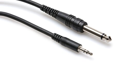 Kabel 6.35 mm Jack (TS) - 3.5 mm miniJack (TRS) HOSA CMP-105, 1.5 m Hosa