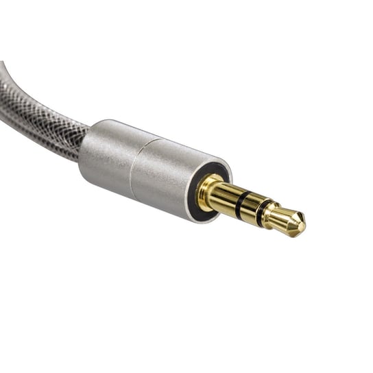 Kabel adapter HAMA Alu-Line, 3.5 Jack wt -2x 3.5mm Jack gn Hama