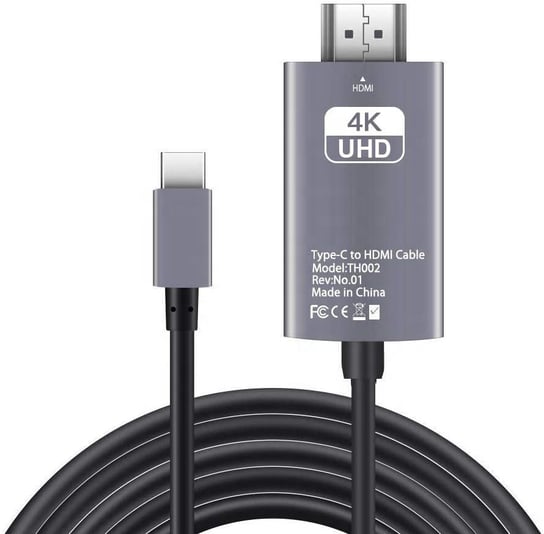 Kabel Adapter Usb-C 3.1 Typ C Do Hdmi 4K Mhl 2M Tradebit
