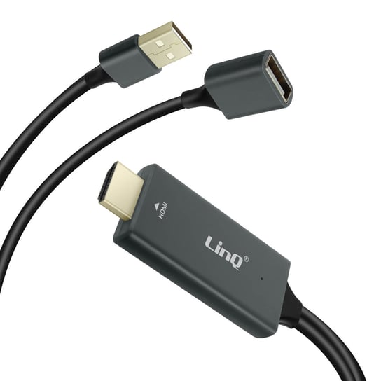Kabel adaptera HDMI f. Telefony komórkowe i tablety Android i IOS iPhone iPad…. LinQ