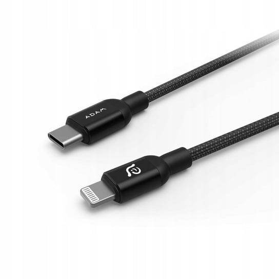 Kabel AE MFi USB-C / Lightning 30W, 20cm przewód Adam