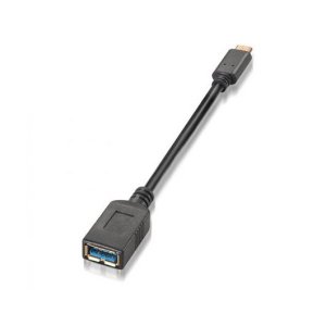 Kabel AISENS A107 – 0062 – 3 A USB 3.1 (15 cm, do telefonu komórkowego i tabletu) Czarny Konik