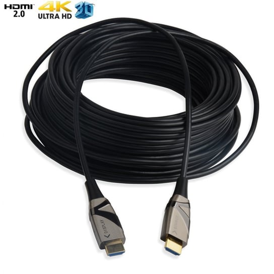 Kabel Aktywny Optyczny Techly HDMI-HDMI V2.0 M/M 3D4K Ethernet 10m Techly
