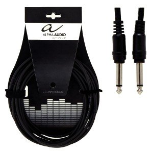 Kabel Alpha Audio Jack-Jack 6,3mm Mono 0,9m szt Alpha audio
