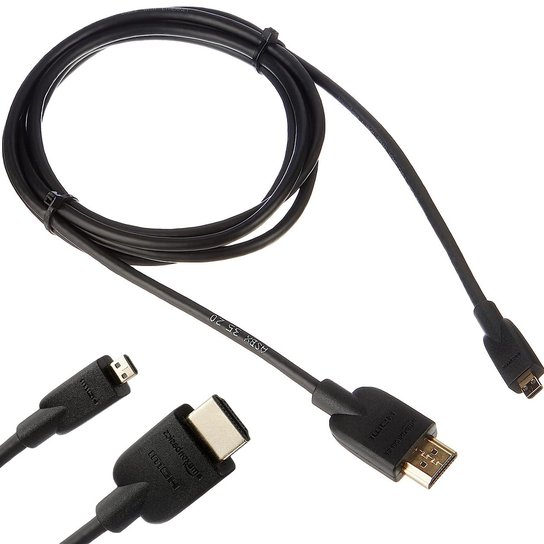 Kabel Amazon Basic Micro HDMI - HDMI 1,8m 2szt Amazon