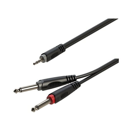 Kabel audio 2 x Jack 6.3mm mono - Jack 3.5mm stereo 1m RAYC130L1 Inny producent