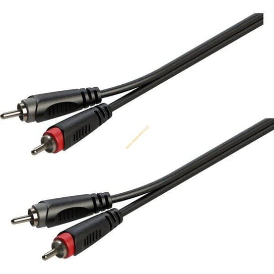Kabel audio 2 x Wtyk RCA / 2 x Wtyk RCA 3m Roxtone SACC130L3 Inna marka