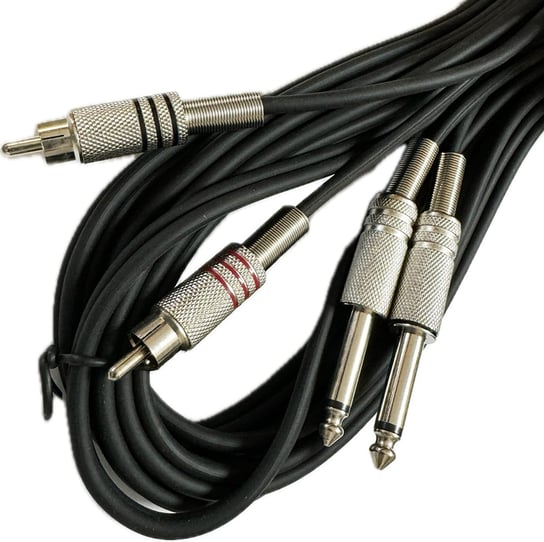 Kabel audio 2x Jack 6,35 na RCA (5 m) Inna marka