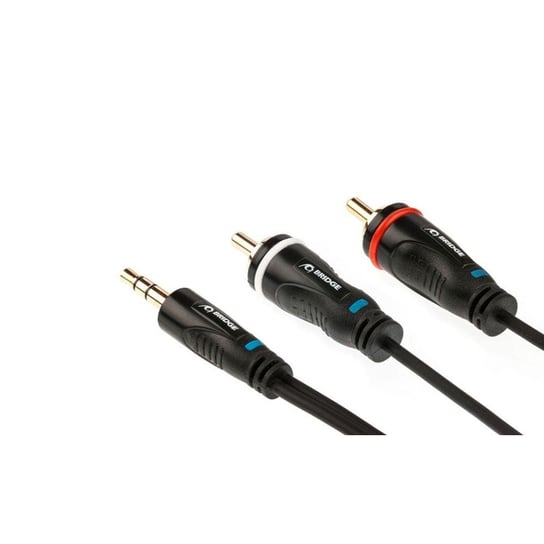 Kabel audio 3.5 mm - 2 x RCA BRIDGE Premium, 2 m BRIDGE