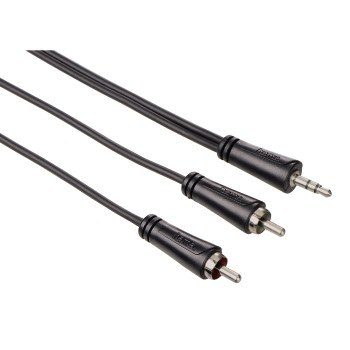 Kabel audio 3.5 mm - 2 x RCA HAMA, 1.5 m Hama