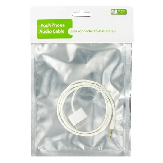 Kabel audio 3.5 mm - 30-pin do Apple iPod/iPhone 4WORLD 05403 4world