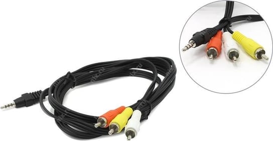 Kabel audio 3.5 mm miniJack - 3xRCA GEMBIRD, 2m Gembird