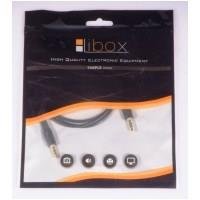 Kabel audio 3.5 mm miniJack LIBOX HQ LB0061, 1 m Libox