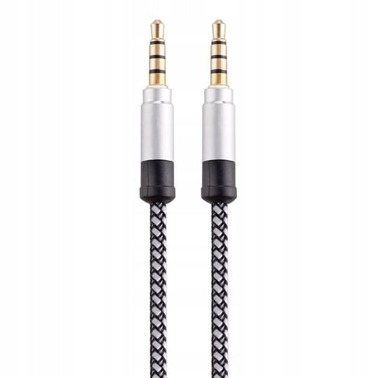 KABEL AUDIO AUX MINI JACK 3,5 MM SREBRNY Inna marka