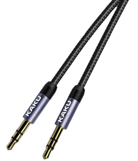 Kabel Audio AUX minijack 3.5mm KAKU (KSC-389) czarny KAKU