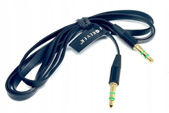 Kabel Audio Jack 3,5Mm - Jack 3,5Mm 1,0 M Czarny Braders