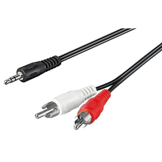 Kabel audio Jack 3.5mm - RCA M/M TECHLY, 0,5 m Techly